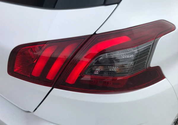 Peugeot 308 cena 54900 przebieg: 87211, rok produkcji 2020 z Zabrze małe 254